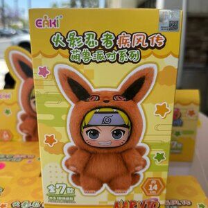 Genuine TOP TOY Naruto Beast Party Series Plush Blind Box Figure Gift 1pcs